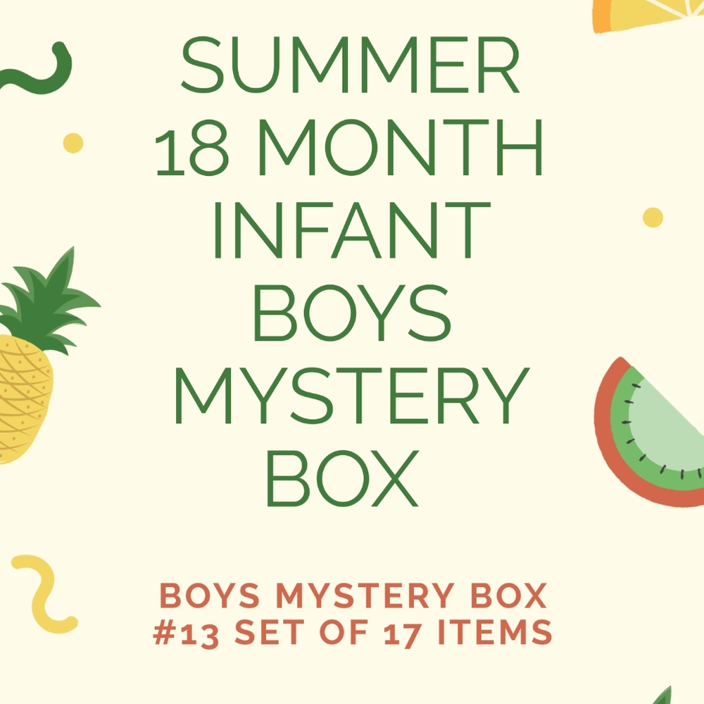 SUMMER 18 Month Infant Mystery Box
